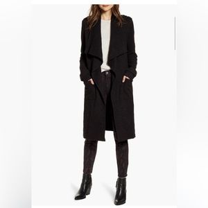 BB Dakota by Steve Madden Drapey Boucle Trench Coat